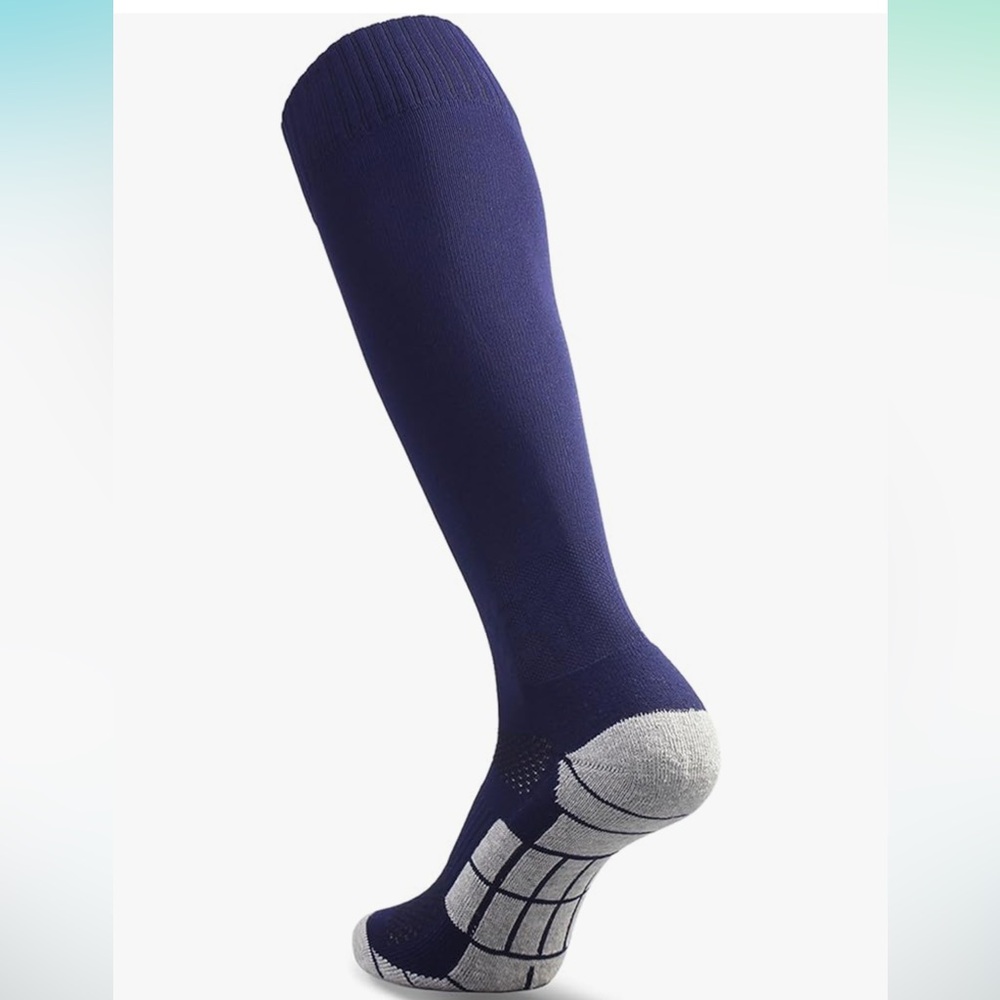 CWVLC Soccer Socks Team Sport Knee High Socks for Adult Youth Kids